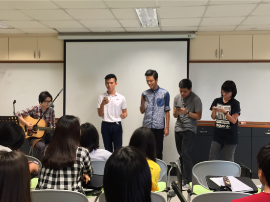 Ngee Ann Polytechnic HMS Songwriting workshop! – HYR